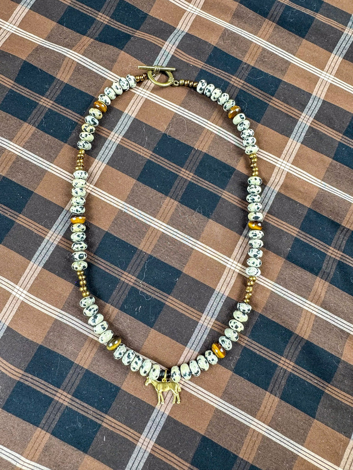 Classic Horse Necklace | Spotted Equestrian