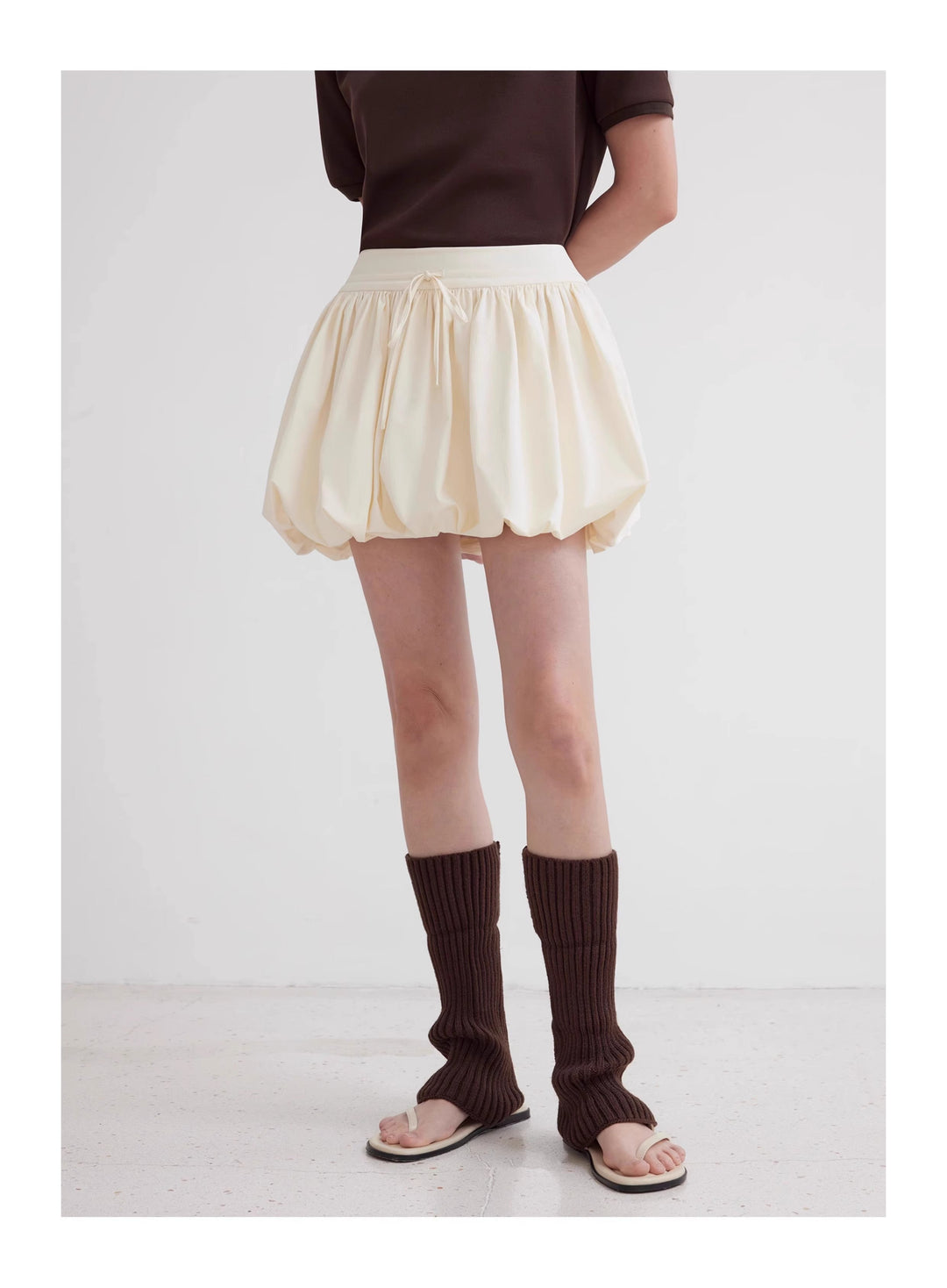 "Alice" low waist anti-exposure flower bud short skirt for women by Firelady Fur