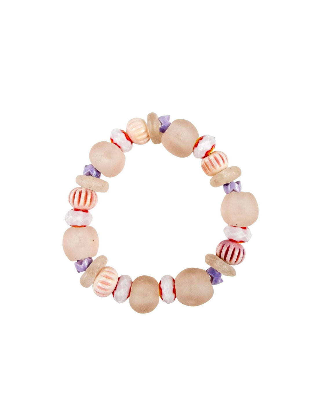 Intricate Stack Bracelet | Pink