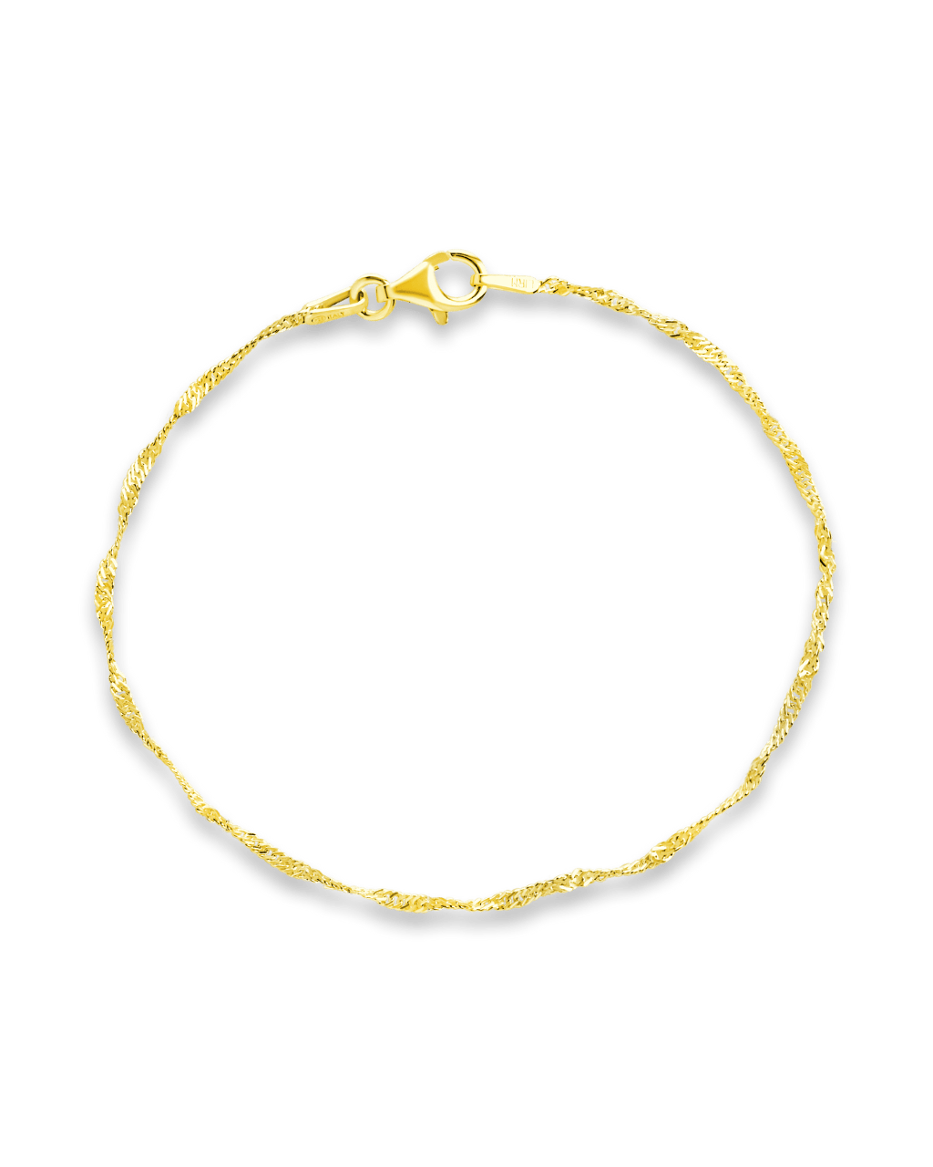 Janina Delicate Twisted Chain Bracelet
