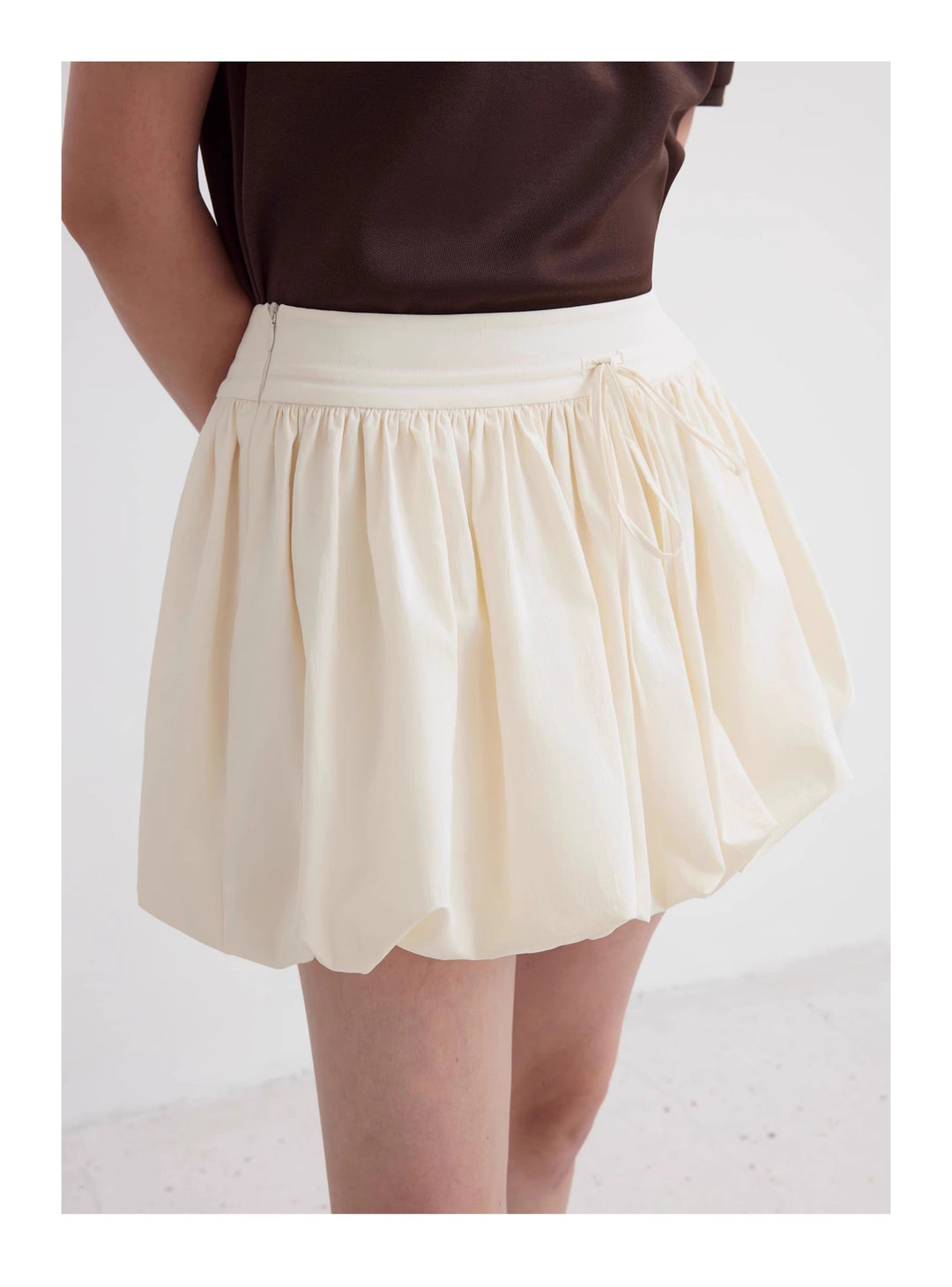 "Alice" low waist anti-exposure flower bud short skirt for women by Firelady Fur