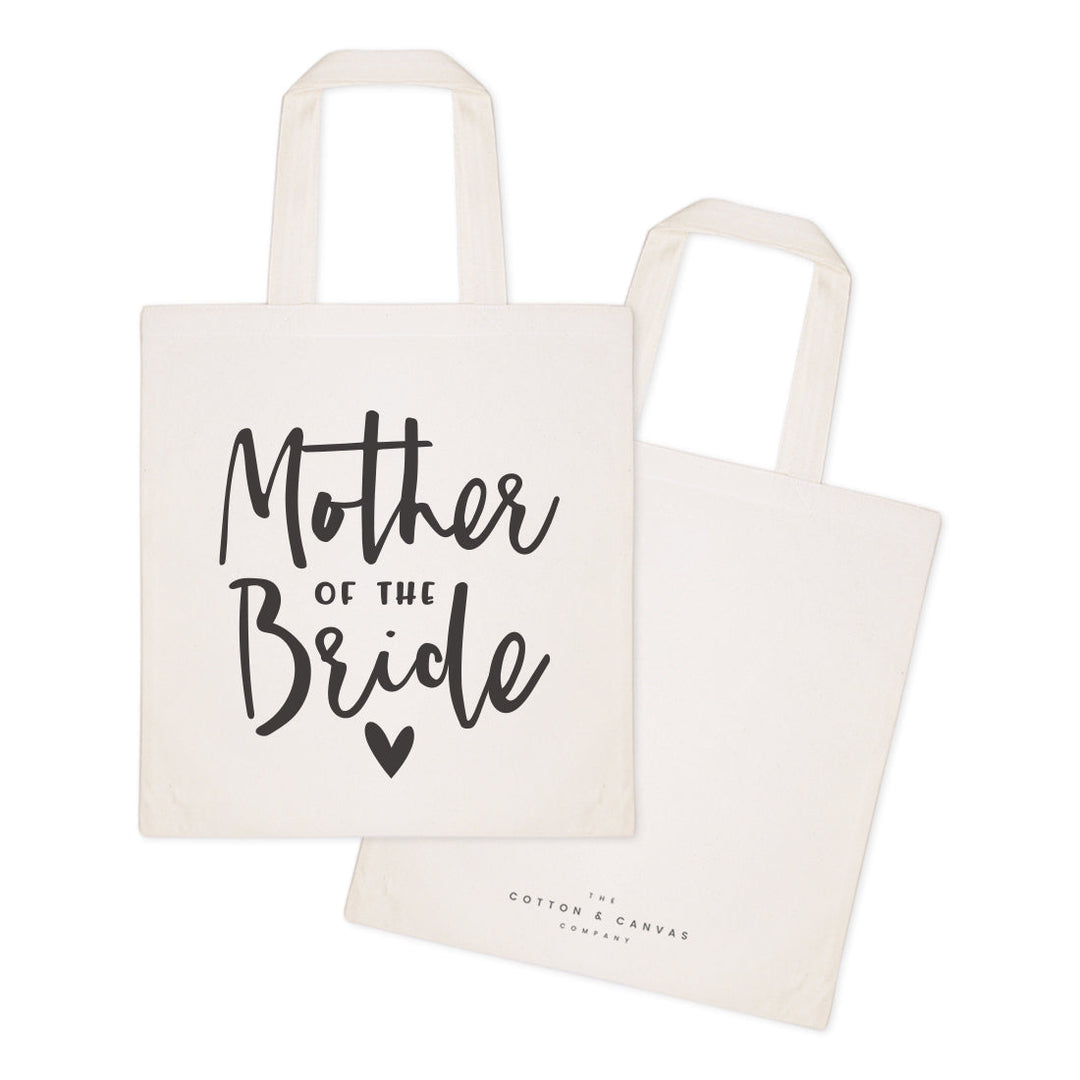 Mother of the Bride Wedding Cotton Canvas Tote Bag by The Cotton & Canvas Co.
