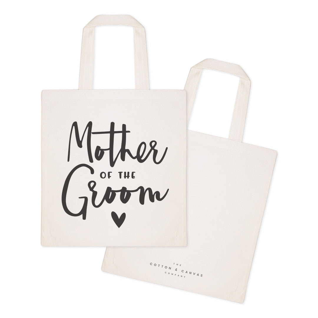 Mother of the Groom Wedding Cotton Canvas Tote Bag by The Cotton & Canvas Co.