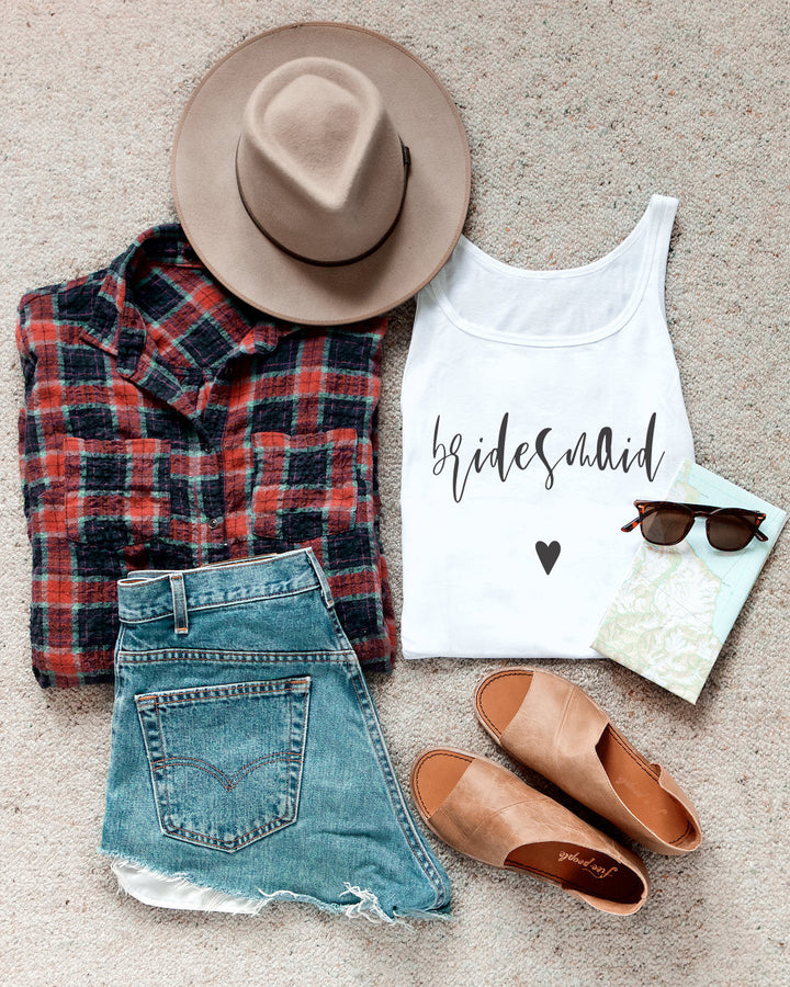 Bridesmaid Tank by The Cotton & Canvas Co.