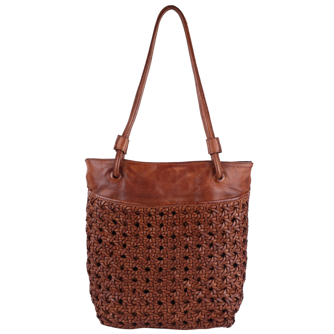 Clover Tote/Shoulder Bag by Latico Leathers