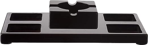 The Wine Savant Cigar Glasses Tray & Ash Tray, 4 Whiskey Cigar Glasses