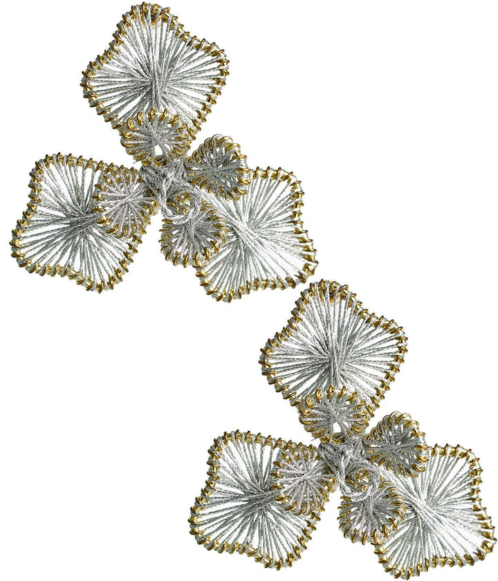 Kaia - Raffia Flower Earring