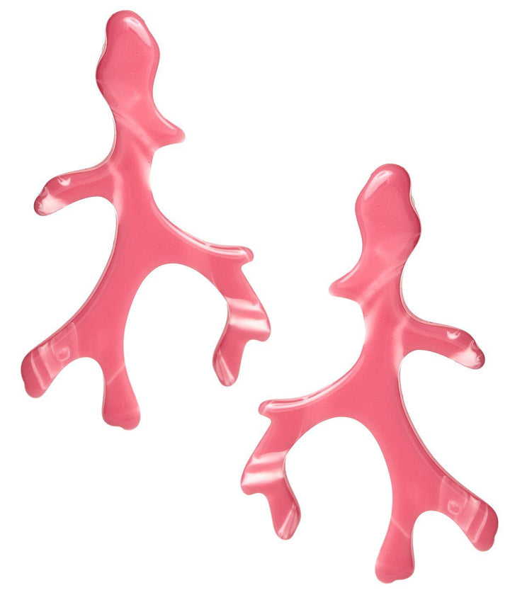 Acrylic Coral Earring - Florida Friends