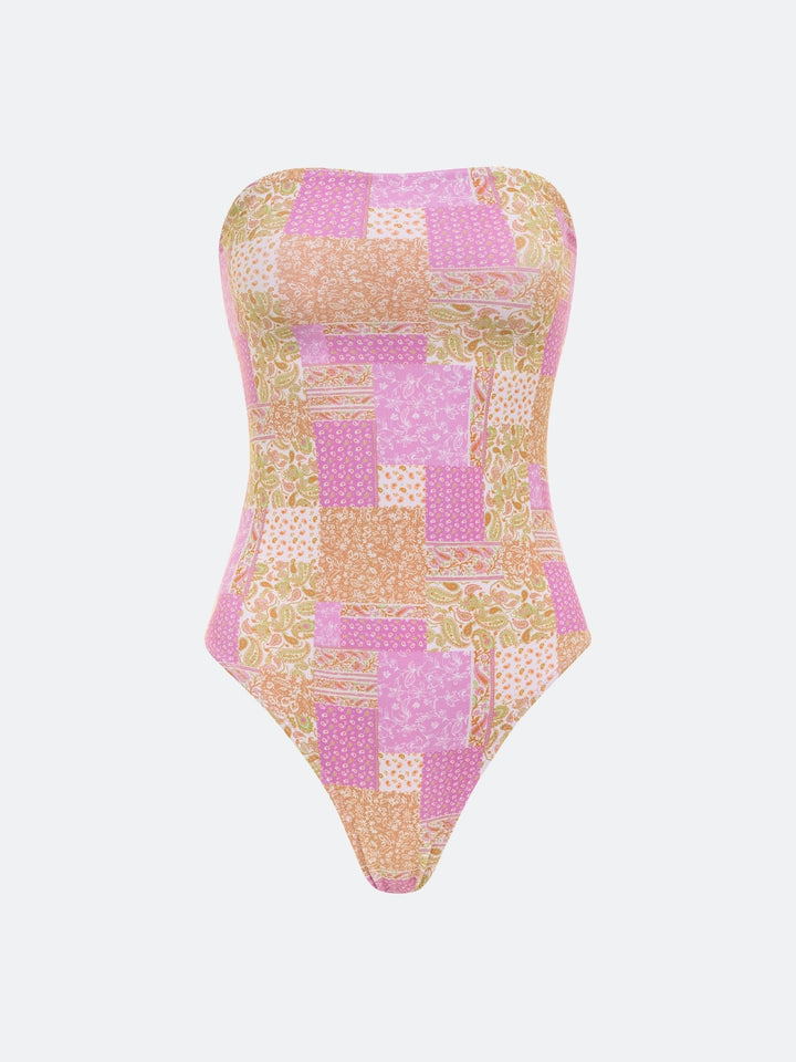ALISO ONE PIECE - PINK PAISLEY
