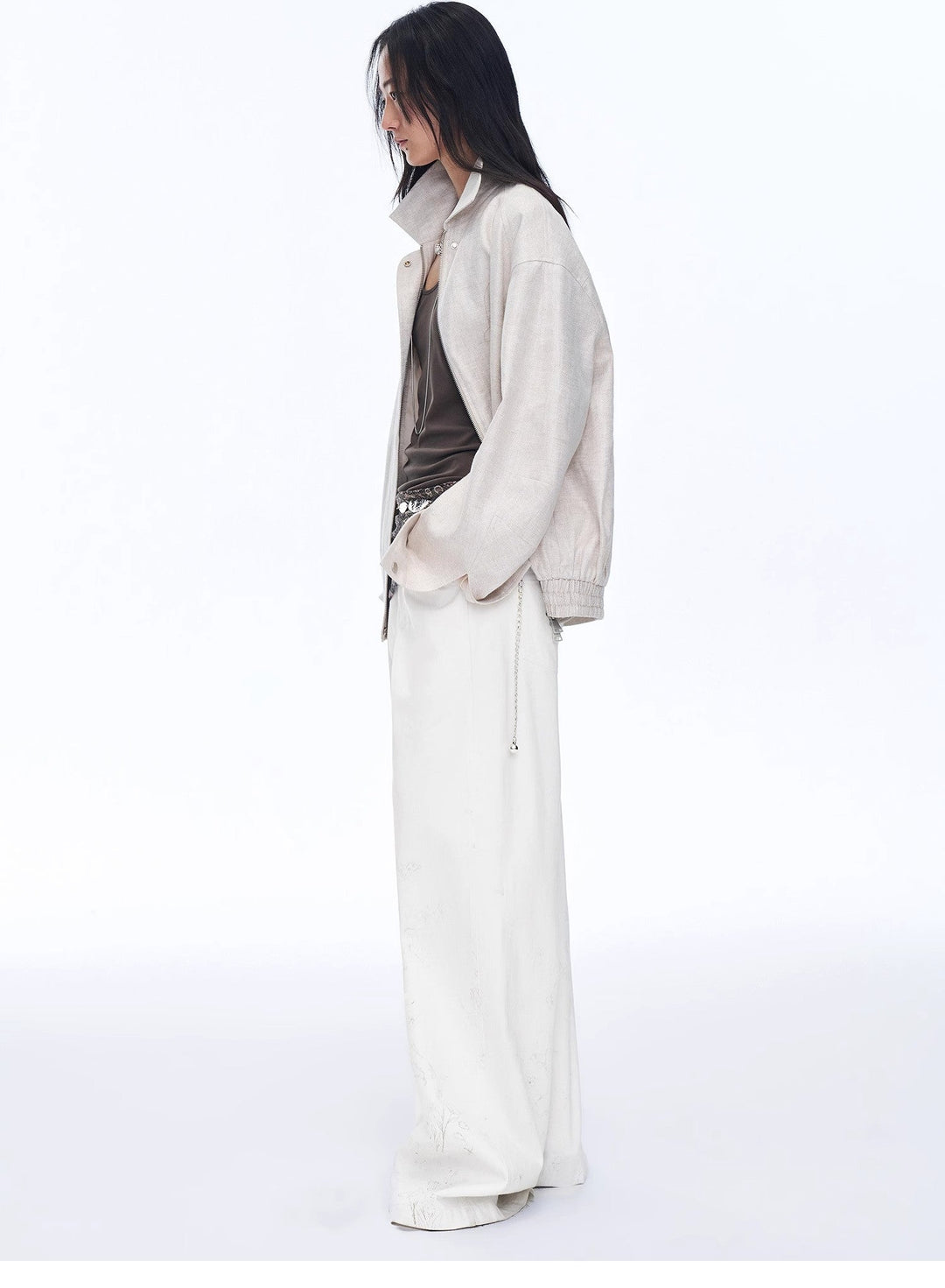 Retro ethnic style beaded embroidery linen loose straight version jacket spring"Comfort Zone" by Firelady Fur