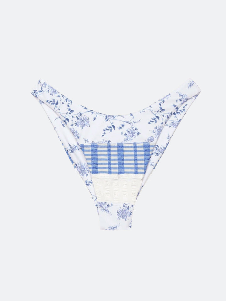 MONTAUK REVERSIBLE BIKINI BOTTOM - BLUE