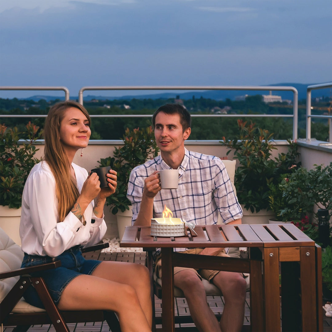 Colosseum Tabletop Fire Pit by EP Light