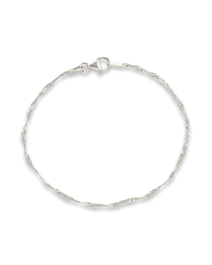 Janina Delicate Twisted Chain Bracelet