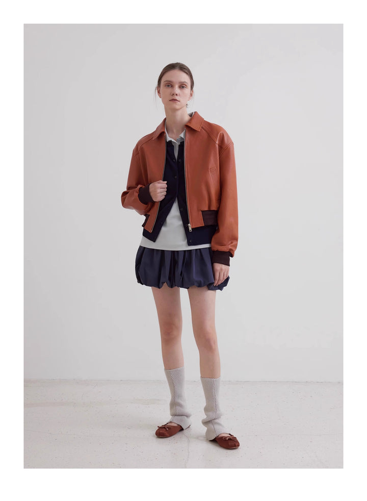 "Alice" low waist anti-exposure flower bud short skirt for women by Firelady Fur