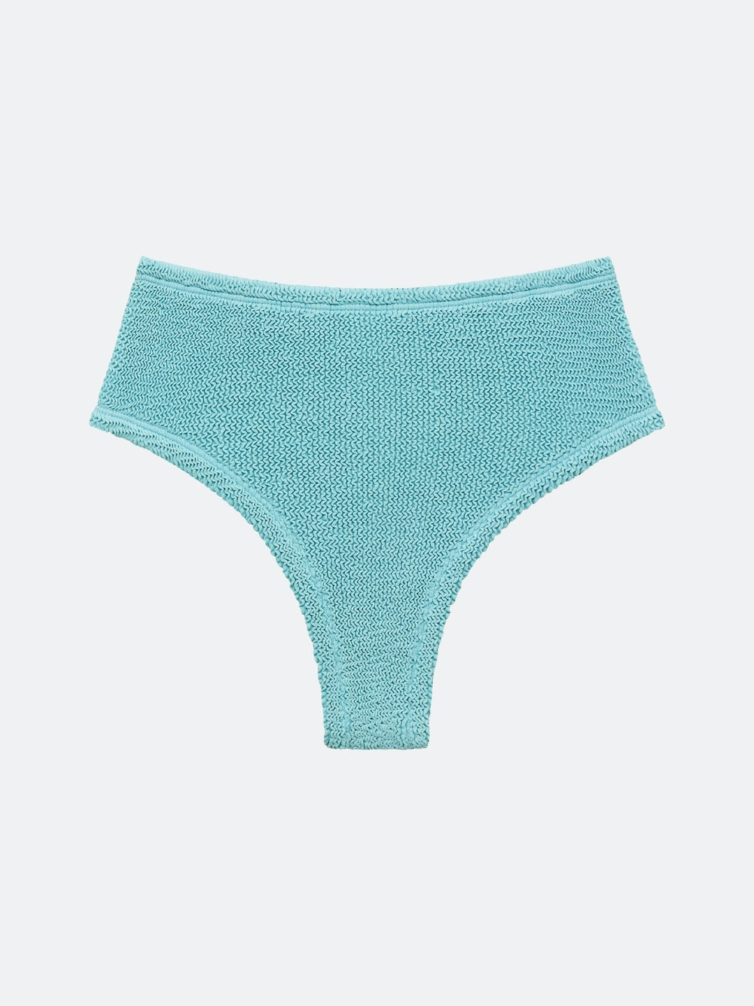 BALBOA HIGH WAISTED BIKINI BOTTOM - TURQUOISE