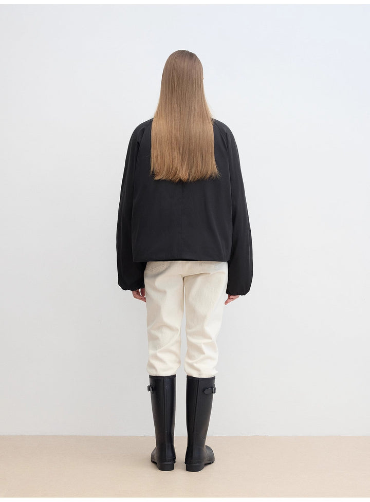 Fireladyfur Women's Detachable Contrasting Fox Fur Collar Down Jacket"Day and Night Rider" by Firelady Fur