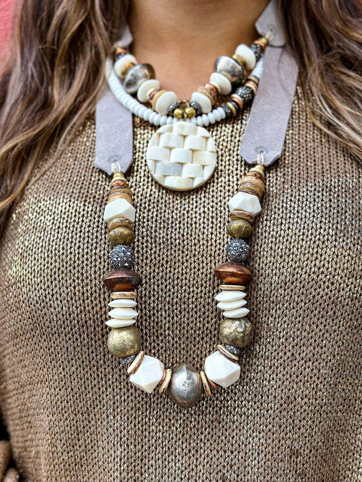 Mid Classic Necklace | Golden Hour