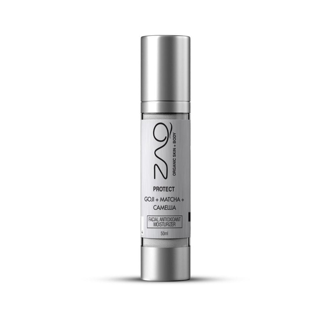 ZAQ Protect Antioxidant Moisturizer - Goji + Matcha + Camellia - Organic