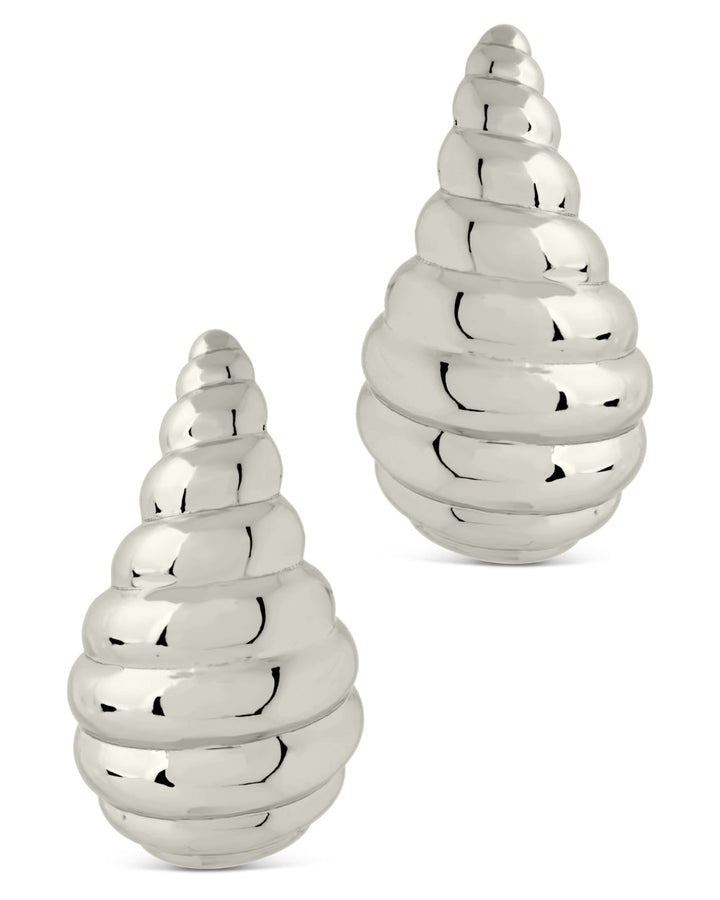 Corinne Twisted Polished Earrings
