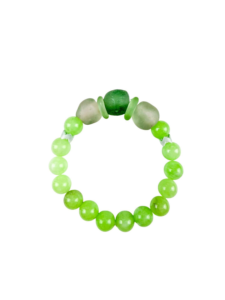 Tribal Stack Bracelet | Green