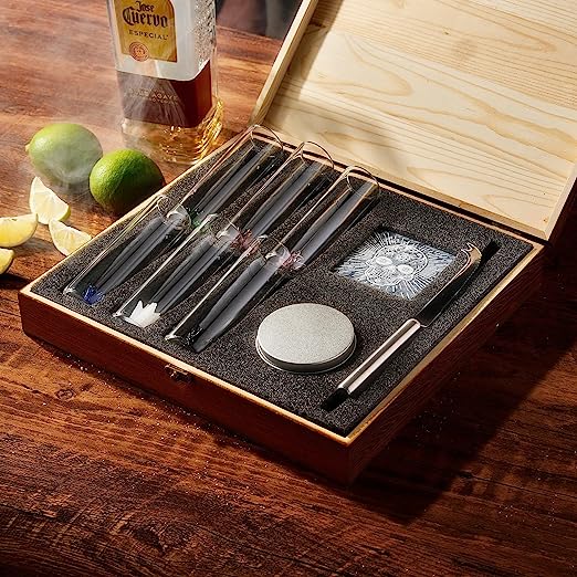 Tequila Shot Glass & Salt Gift Set