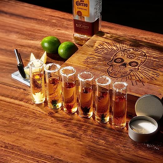 Tequila Shot Glass & Salt Gift Set