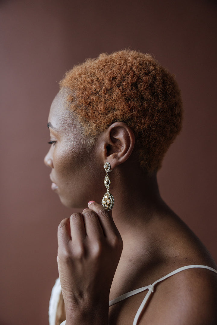 Vintage Inspired Earring & Bracelet Set