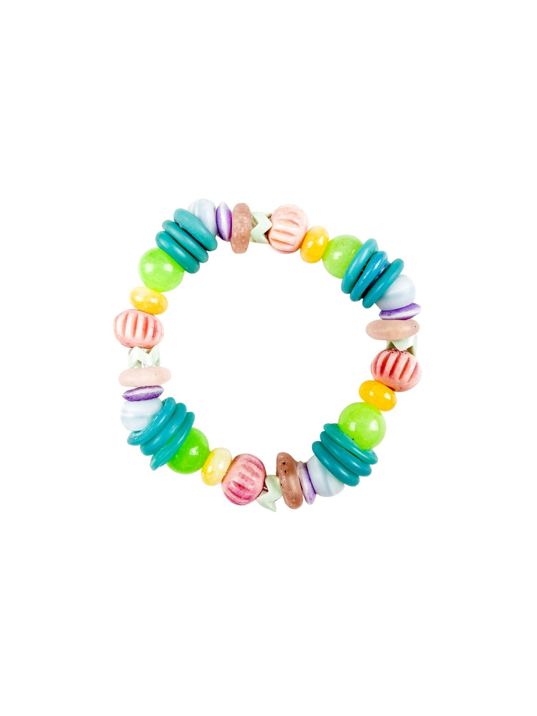 Intricate Stack Bracelet | Mixed Pastel
