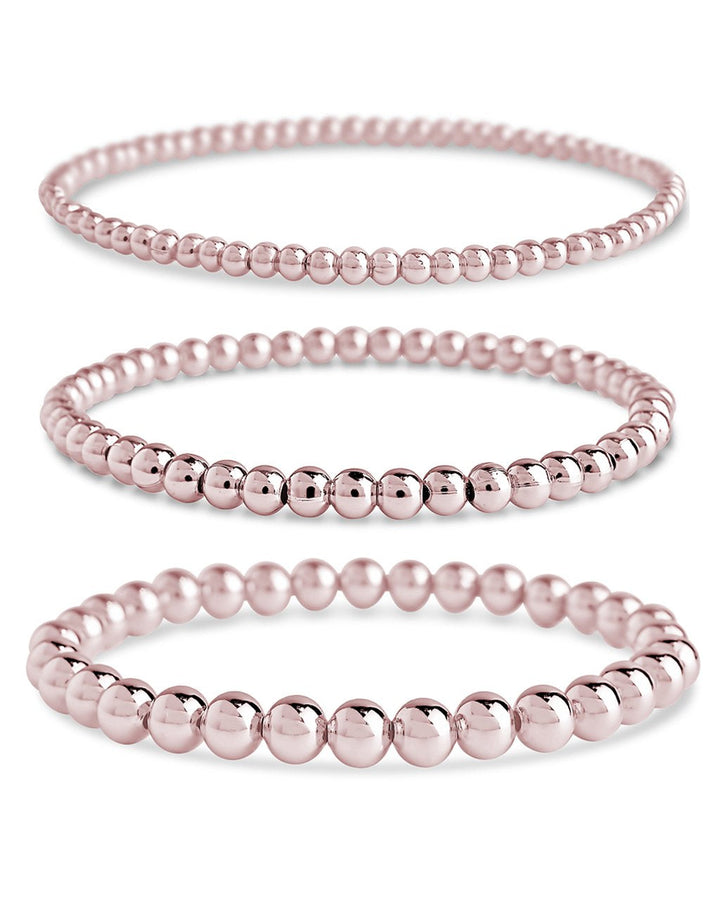 Beaded Stretch Bracelet Sets by Sterling Forever