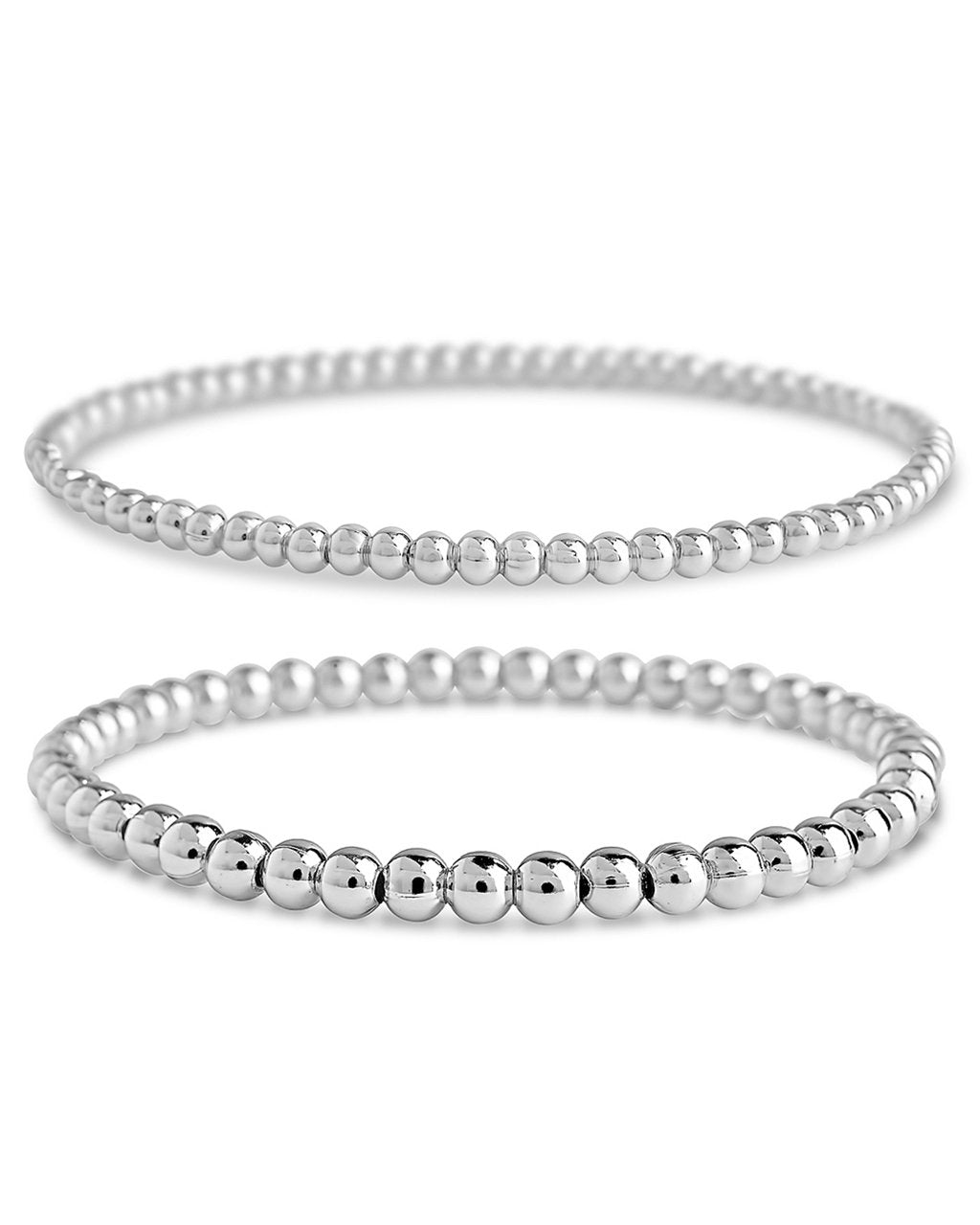 Beaded Stretch Bracelet Sets by Sterling Forever