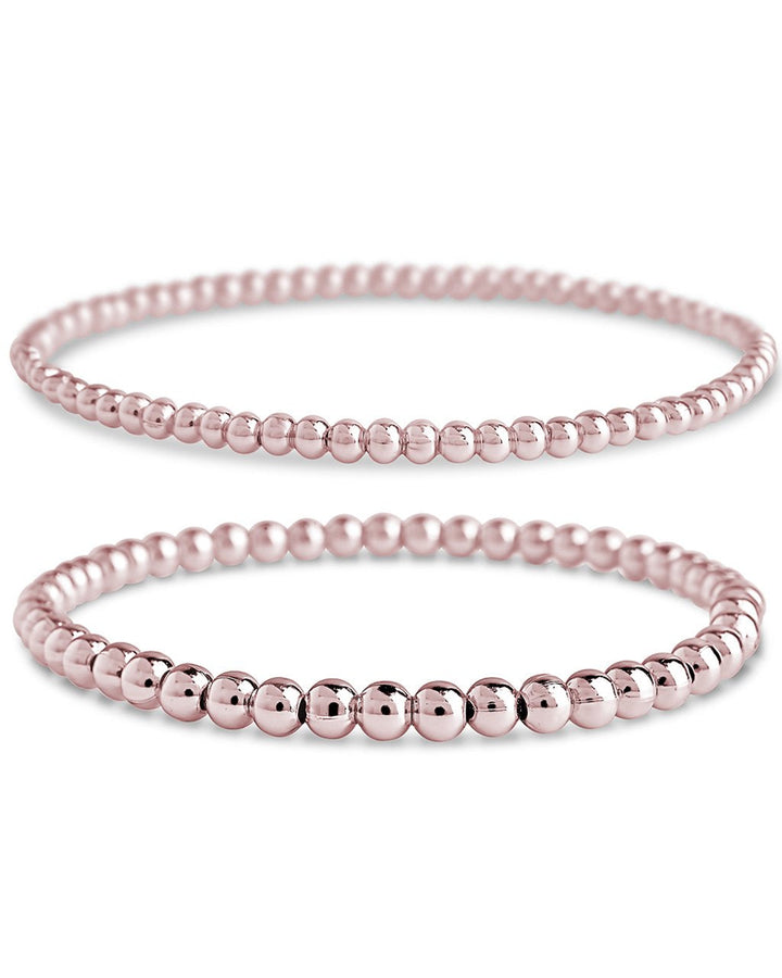 Beaded Stretch Bracelet Sets by Sterling Forever