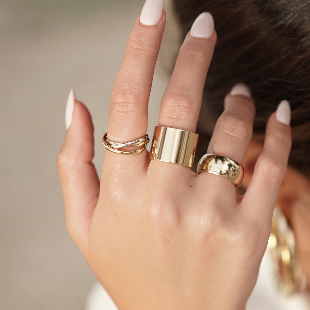 Thick Flat Ring by eklexic