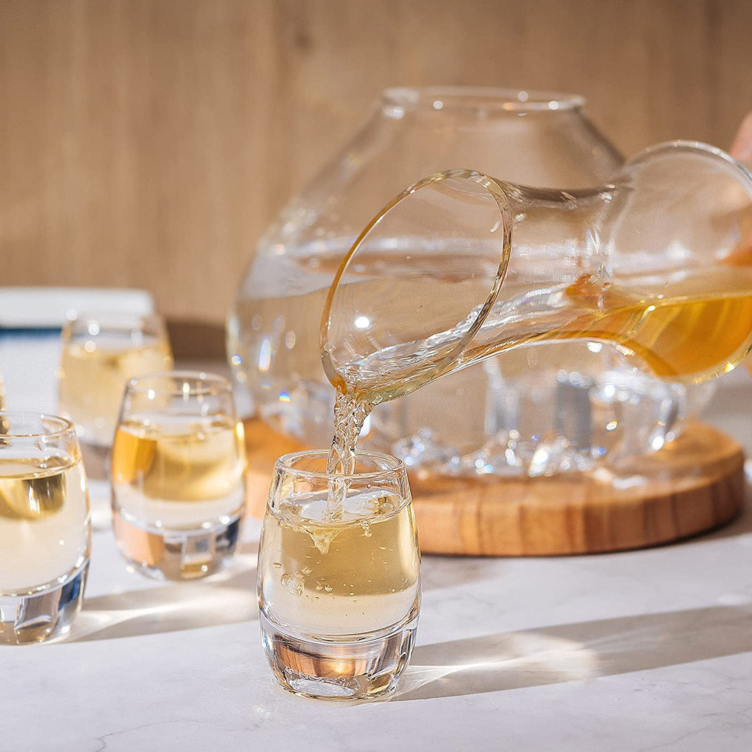 Sake Set Glasses Japanese, 15 Ounce