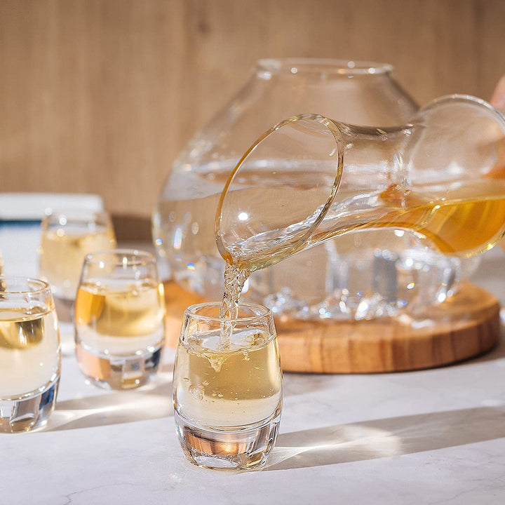 Sake Set Glasses Japanese, 15 Ounce