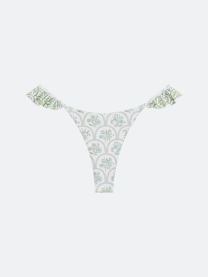 SCONSET BIKINI BOTTOM - FLORAL TILE