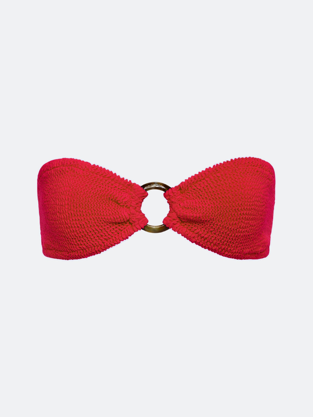 BALBOA O-RING BIKINI TOP - RUBY