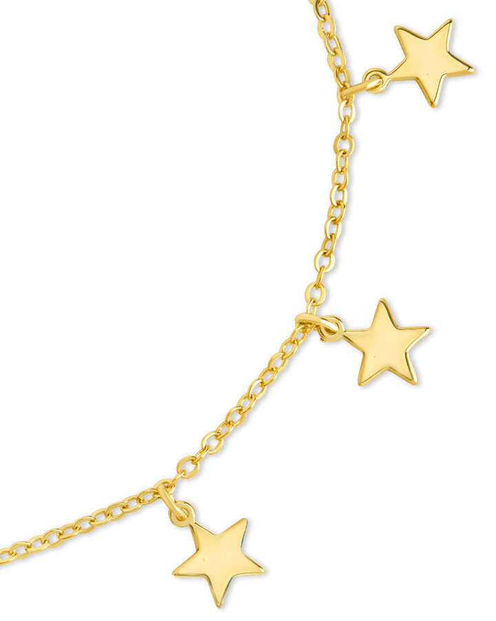 Sabina Star Charm Anklet