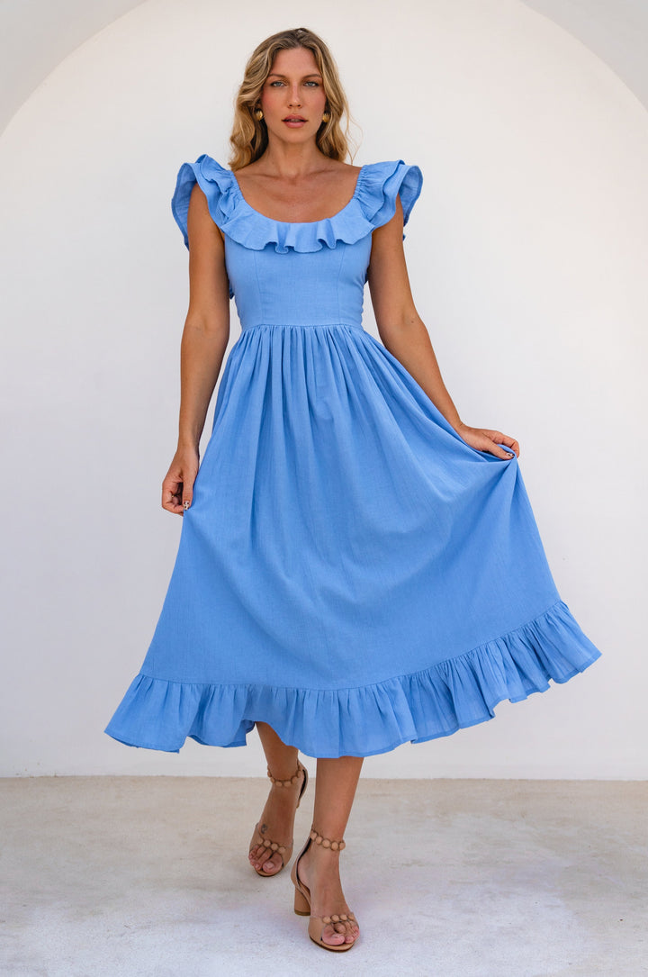 Alethea Summer Midi Dress by Bali ELF