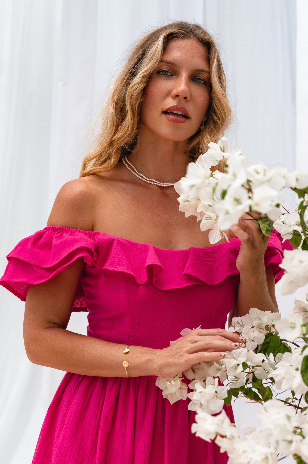 Alethea Summer Midi Dress by Bali ELF