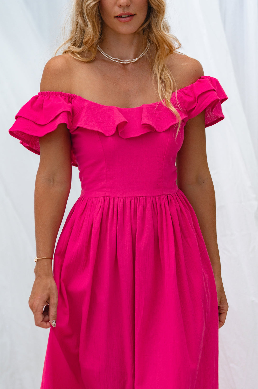 Alethea Summer Midi Dress by Bali ELF