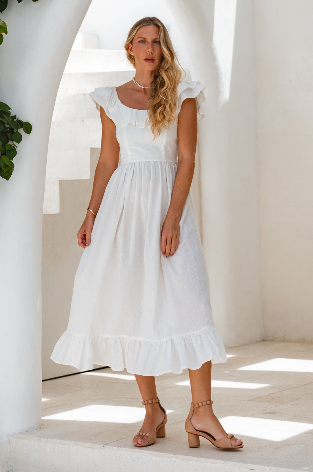 Alethea Summer Midi Dress by Bali ELF