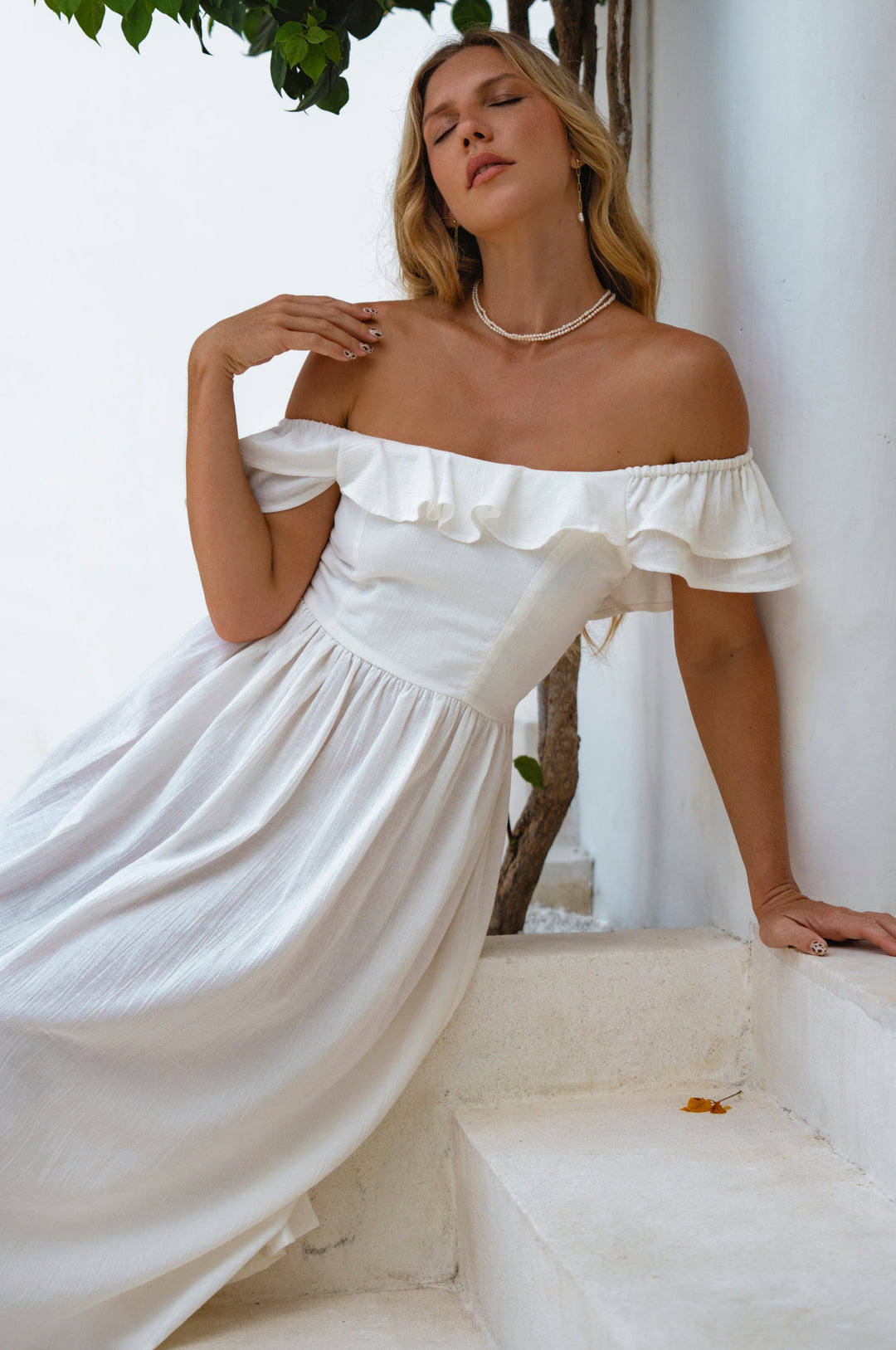 Alethea Summer Midi Dress by Bali ELF