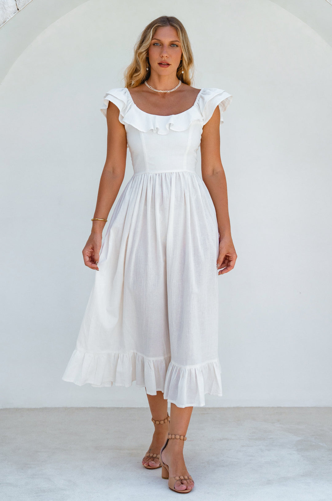 Alethea Summer Midi Dress by Bali ELF