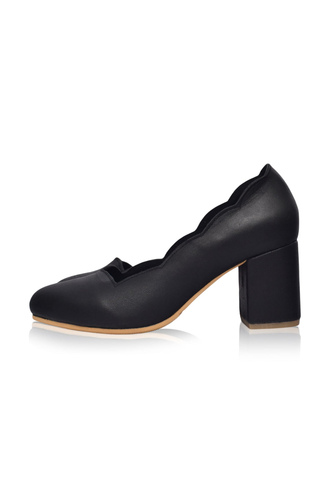 Alia Classic Leather Heels by Bali Lane