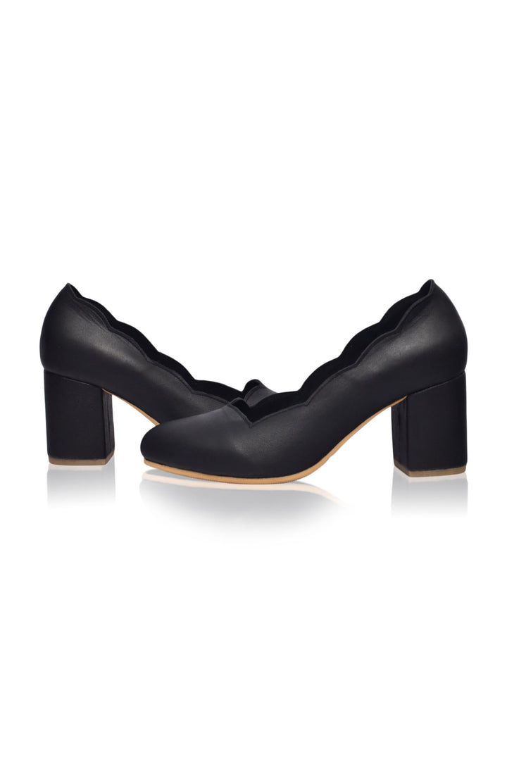Alia Classic Leather Heels by Bali Lane