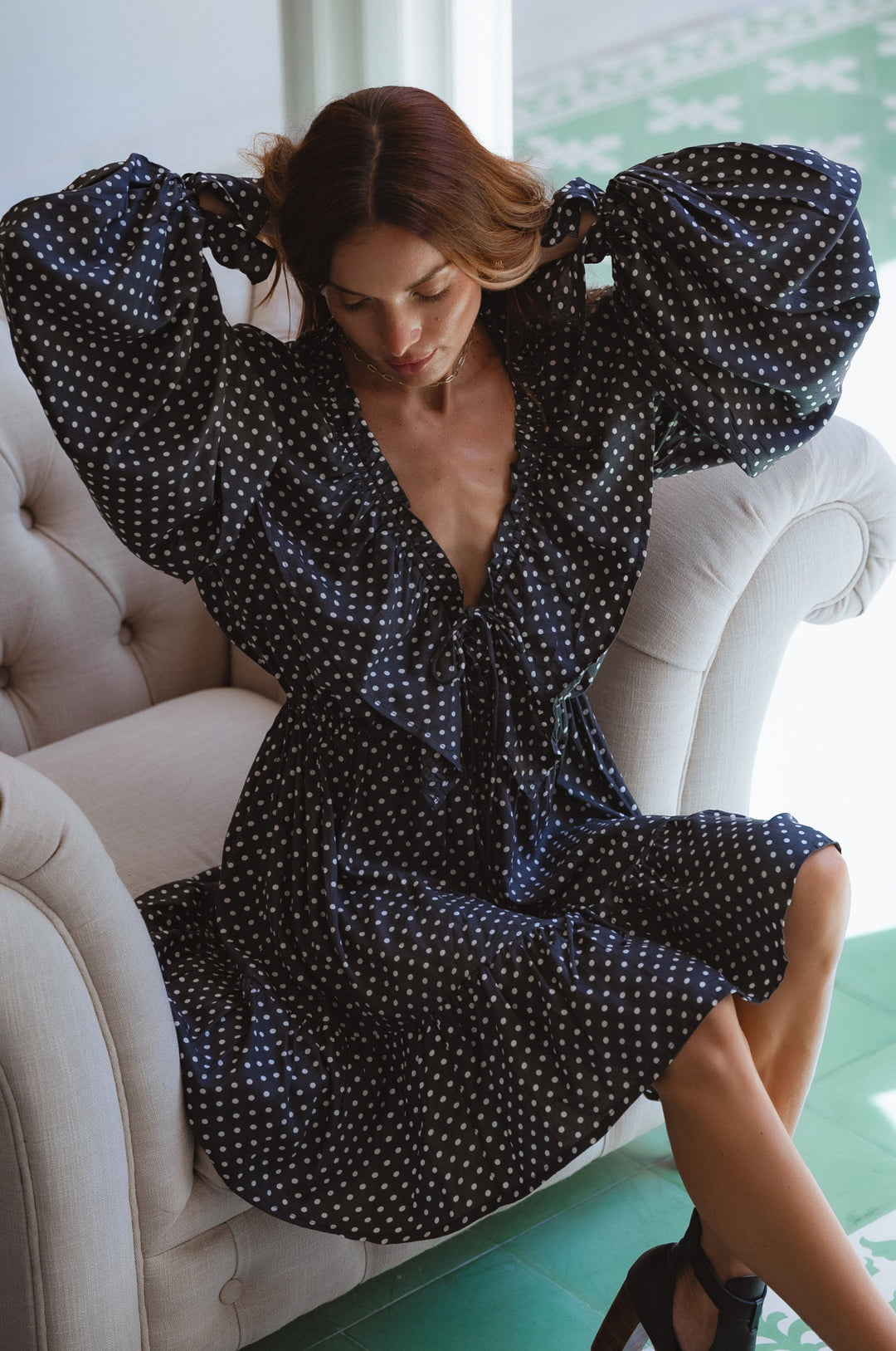 Alice Long Sleeve Mini Dress by Bali ELF