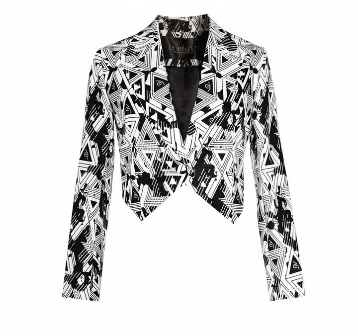 Amour Geometric Blazer by Le Réussi®