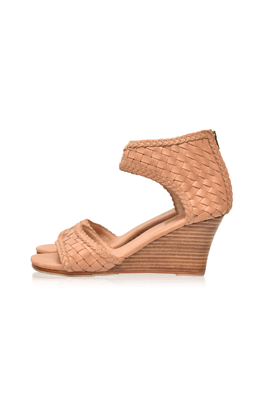 Athena Leather Wedges by ELF