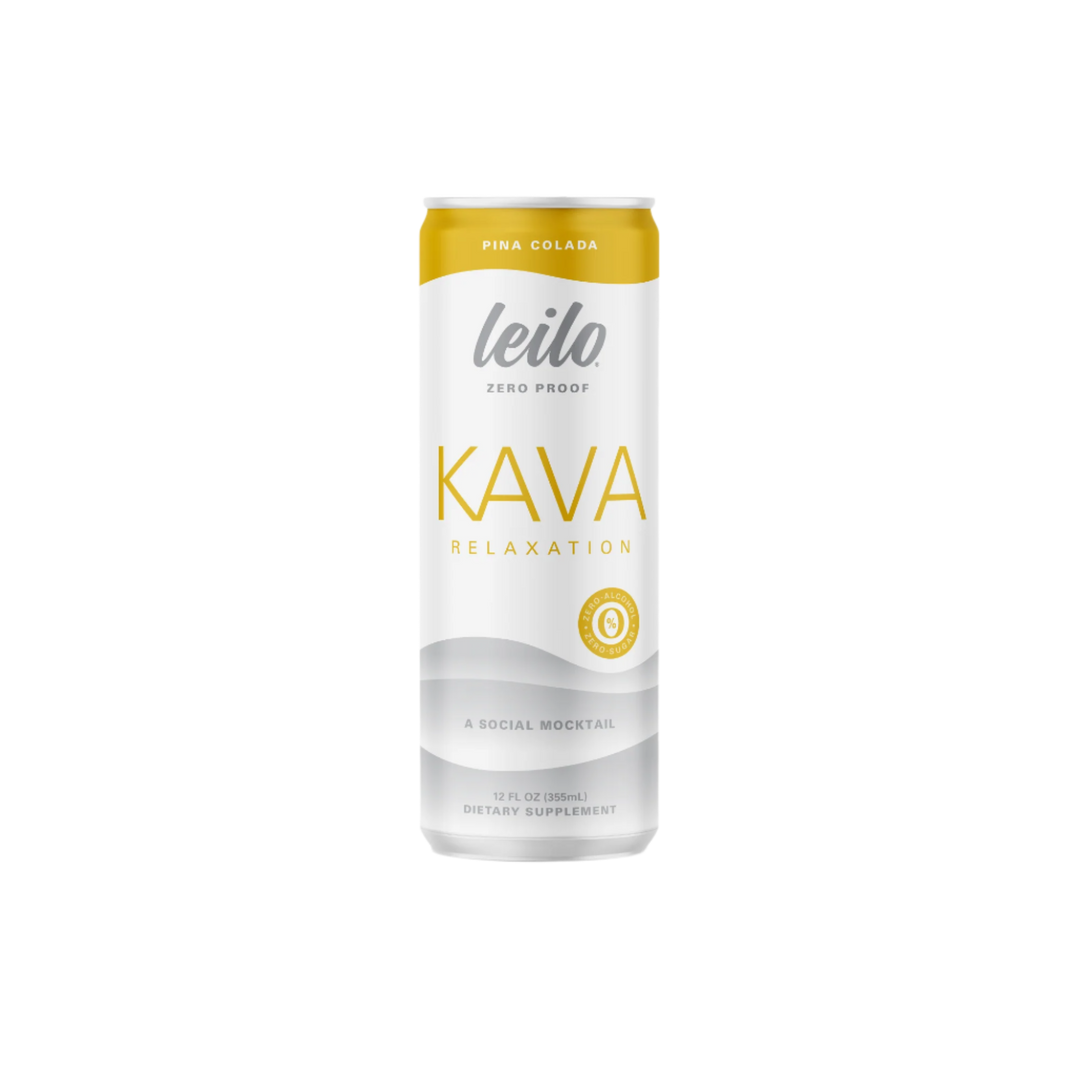 Pina Colada Kava Mocktail (12-Pack) by Leilo