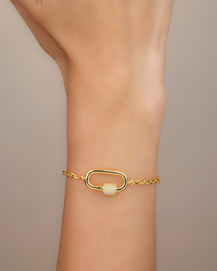 Carabiner Bolo Bracelet